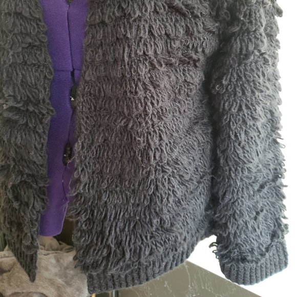 Universal Thread Black Looped Cardigan Sweater - Picture 6 of 9